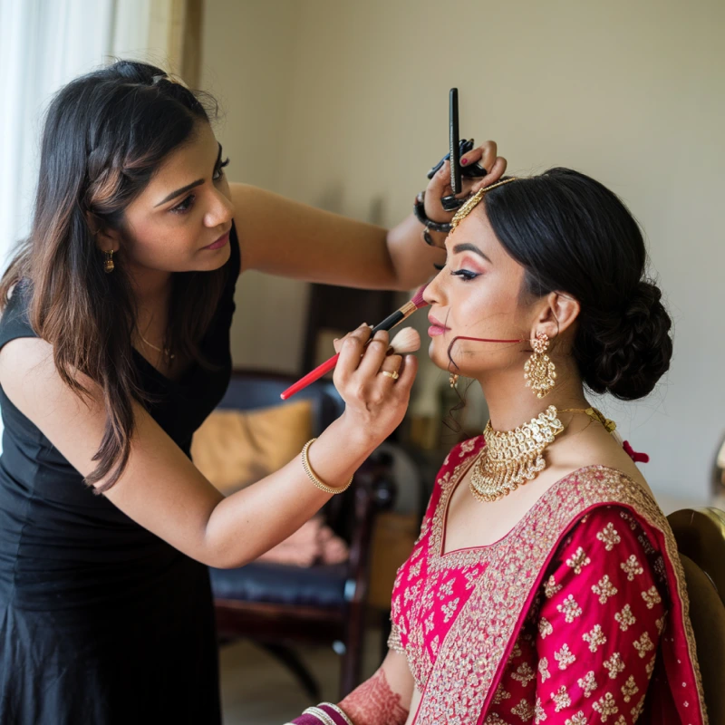 woman-is-putting-make-up-front-model